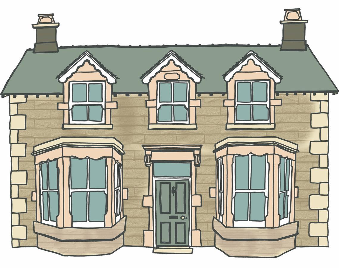 Fern Bank Bed & Breakfast Great Rowsley Eksteriør bilde
